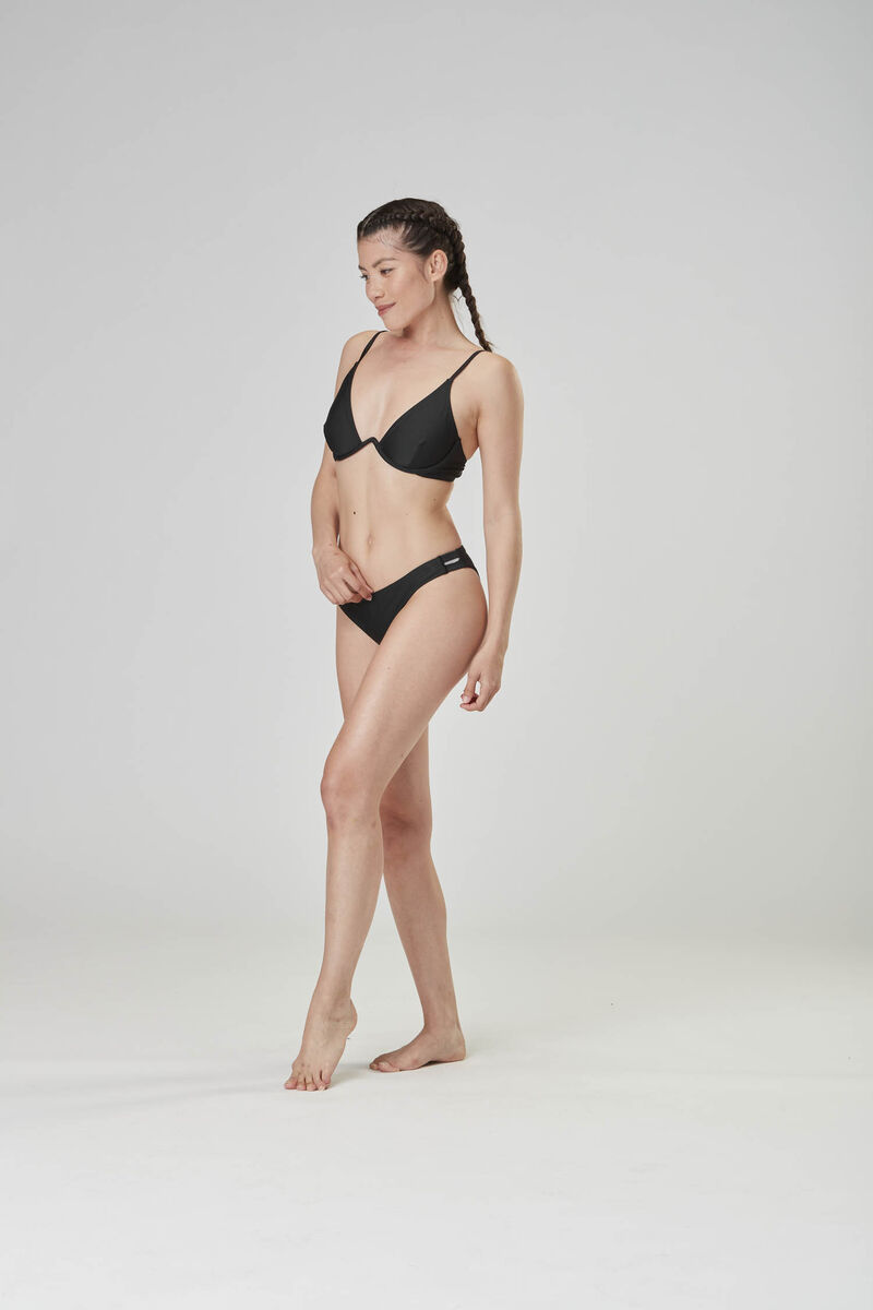 Picture Organic Abyn Women's Bikini Tops Black | VON-210736