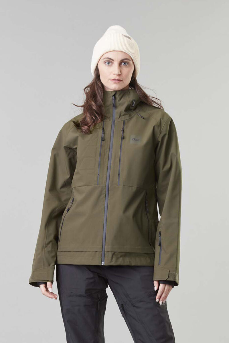 Picture Organic Aeron 3l Women's Snow Jackets Dark Green | RFH-395247