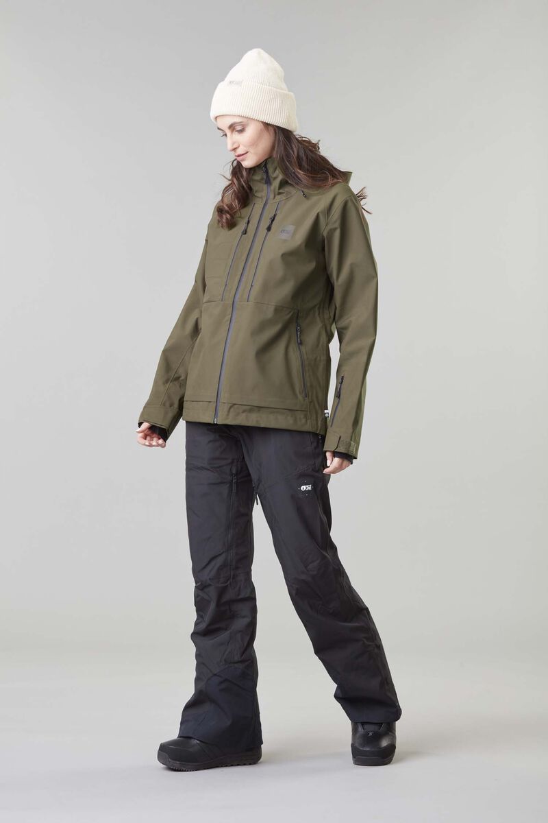 Picture Organic Aeron 3l Women's Snow Jackets Dark Green | RFH-395247