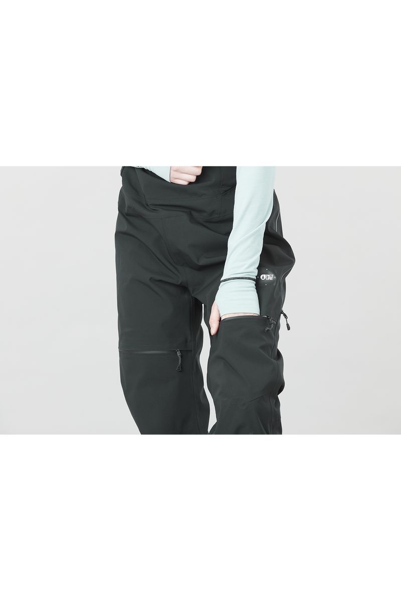 Picture Organic Aeron Bib Women's Snow Pants Black | GYT-074812