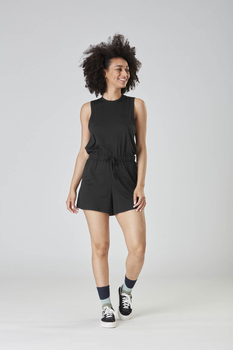 Picture Organic Alinna Romper Women's T Shirts Black | XTA-972135