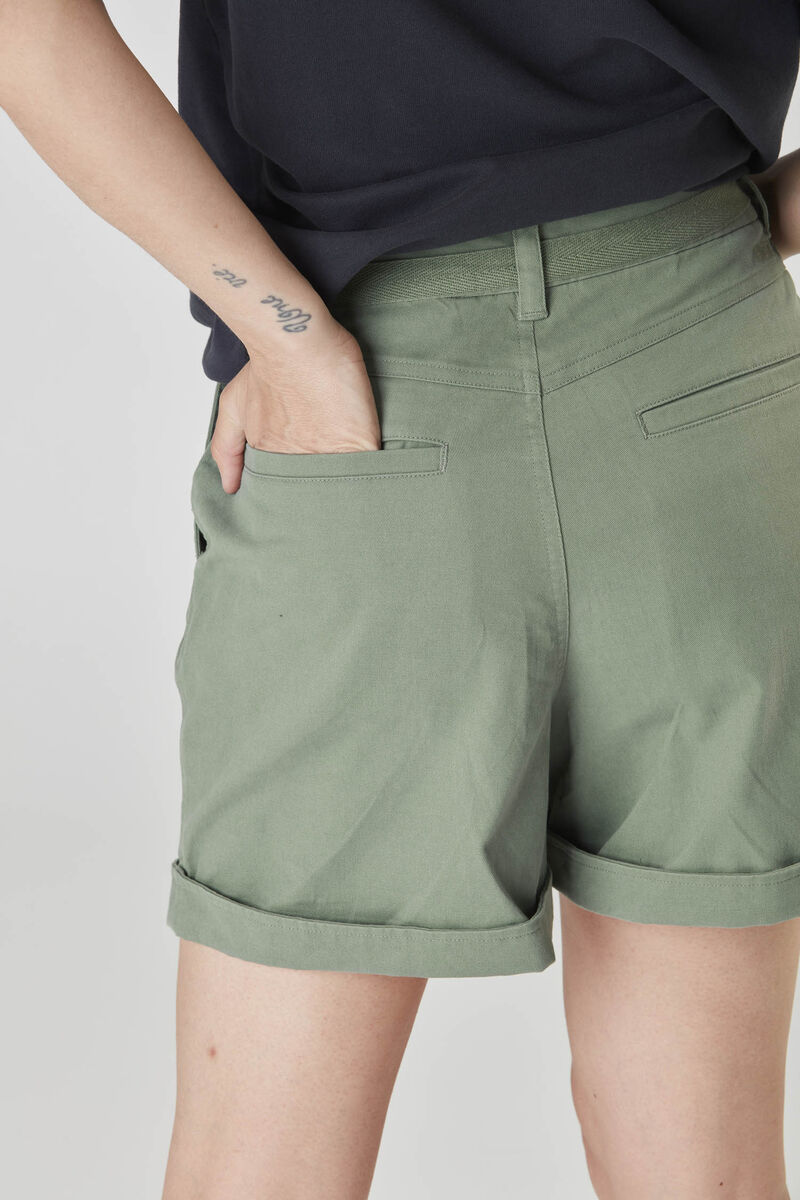 Picture Organic Anjel Chino Women's Shorts Green | UMP-981320