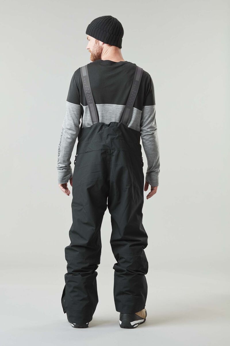 Picture Organic Avening Bib Men's Snow Pants Black | ROX-796541