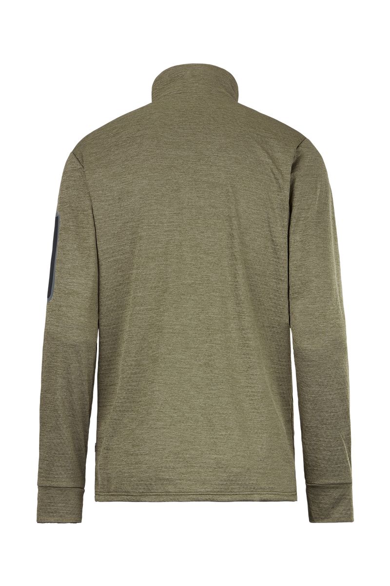 Picture Organic Bake Grid 1/4 Men's Fleece Dark Green | UET-053218