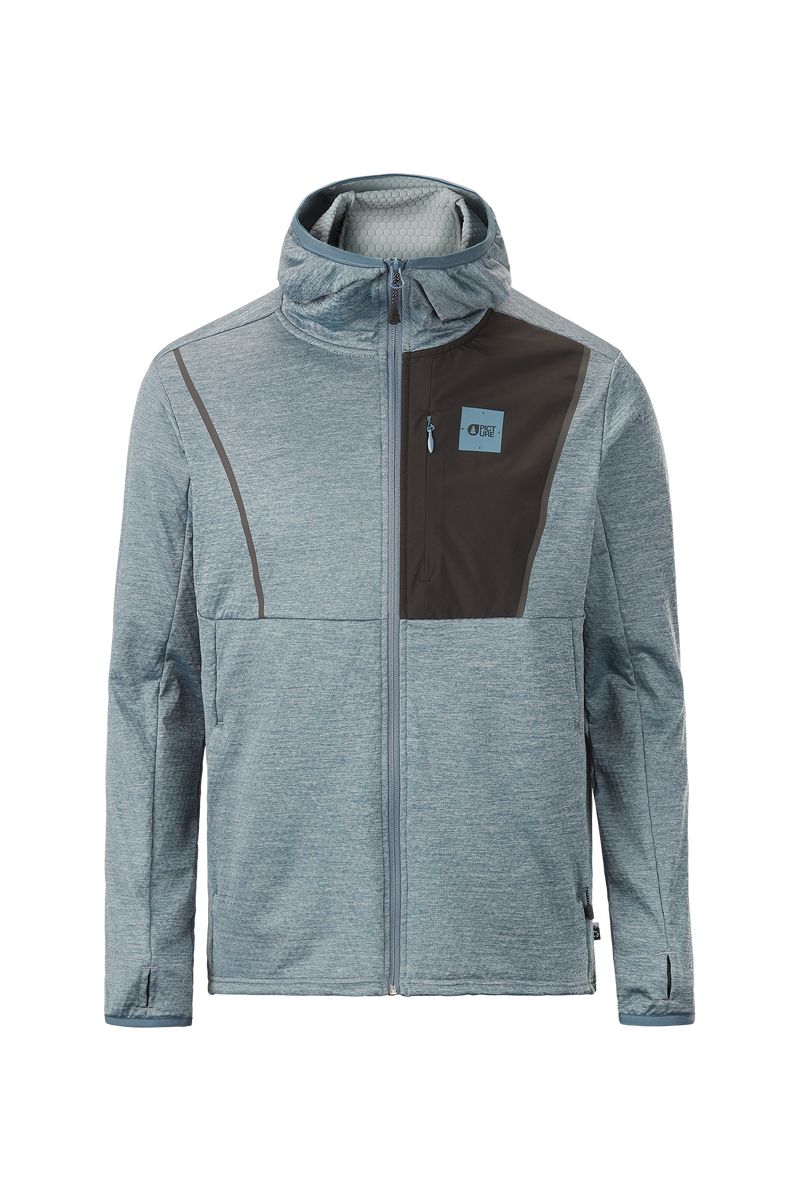 Picture Organic Bake Grid Fz Men's Fleece Blue | XUZ-835760