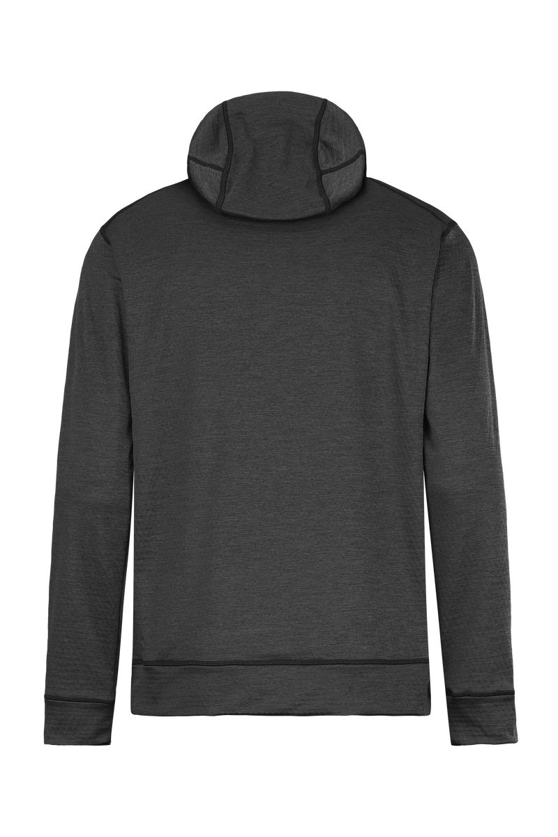 Picture Organic Bake Grid Storm Men's Hoodie Black | RPE-182763