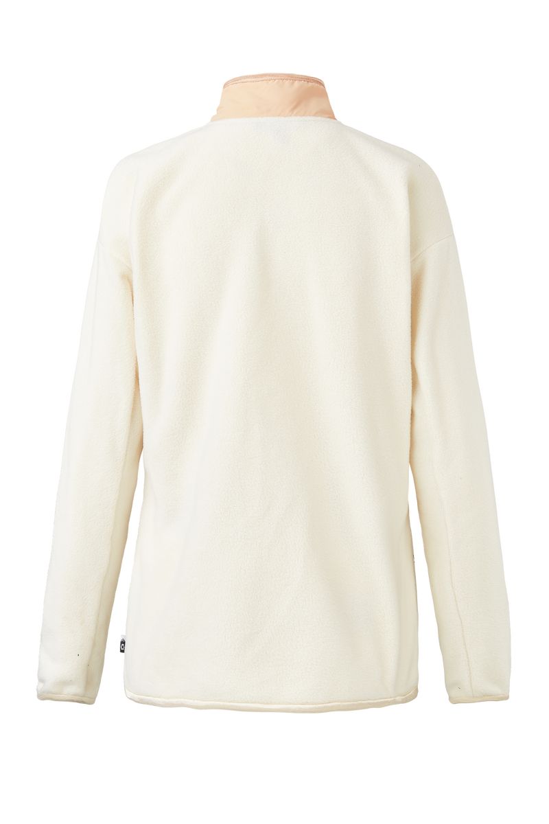 Picture Organic Bakki 1/4 Tech Women's Sweaters White | DFJ-635841