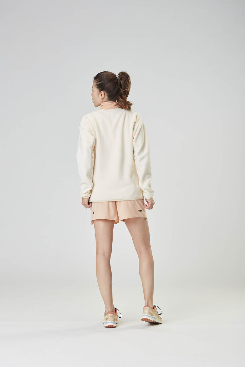 Picture Organic Bakki 1/4 Tech Women's Sweaters White | DFJ-635841