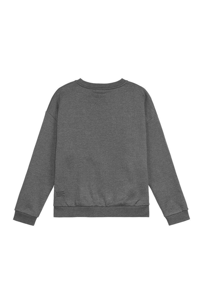 Picture Organic Banyan Cc Crew Women's Sweaters Dark Grey | NJU-437025