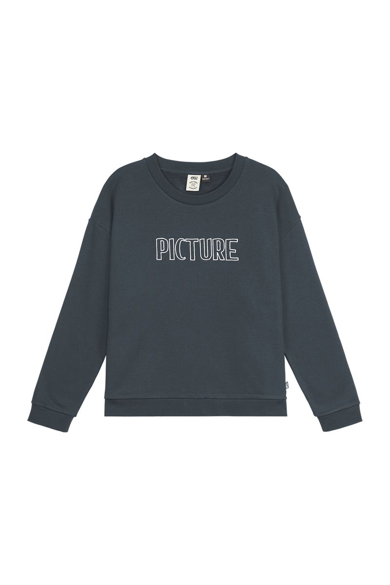 Picture Organic Basement Crew W Women's Sweaters Dark Blue | GDK-964180