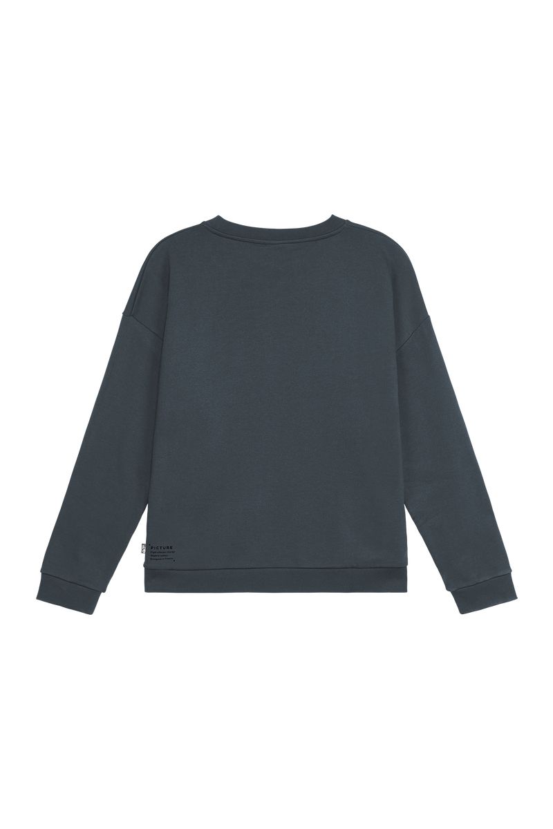 Picture Organic Basement Crew W Women's Sweaters Dark Blue | GDK-964180