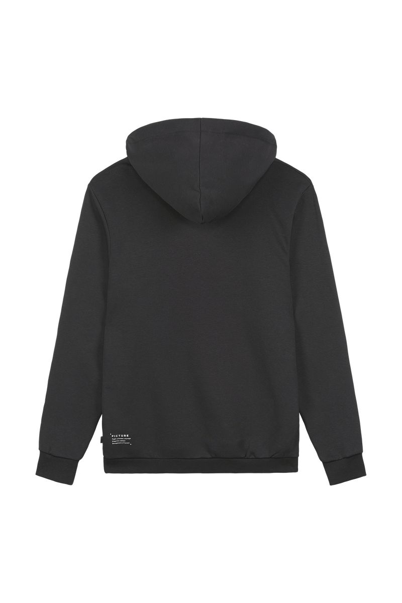 Picture Organic Basement Flock Men's Hoodie Black | UIV-986320