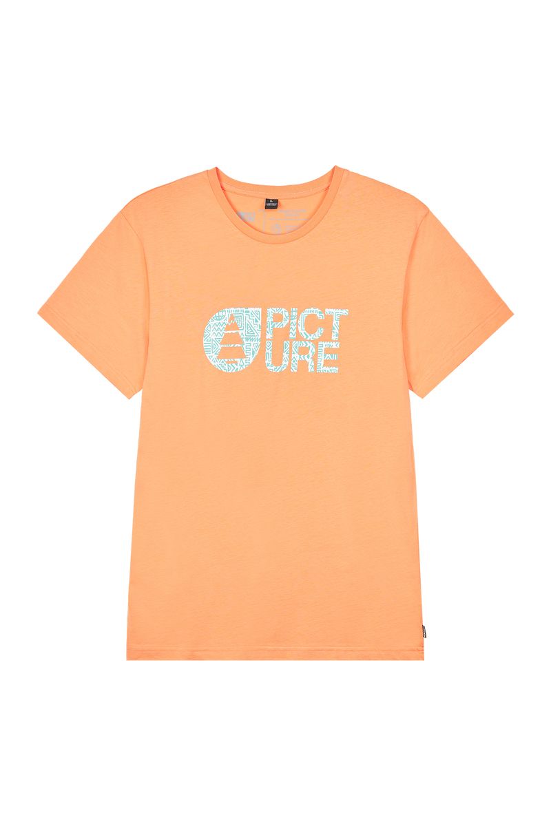 Picture Organic Basement Guinea Men's T Shirts Orange | NOT-176820