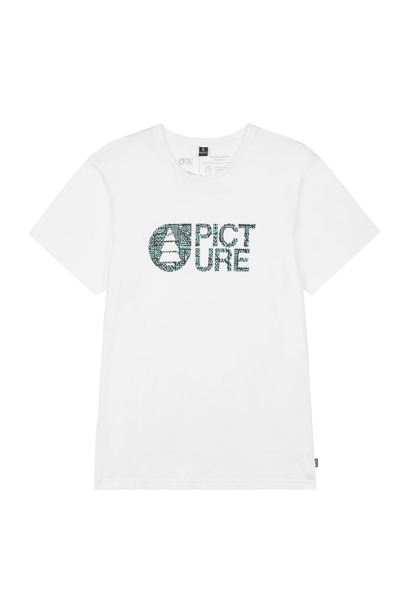 Picture Organic Basement Guinea Men's T Shirts White | TRP-195270