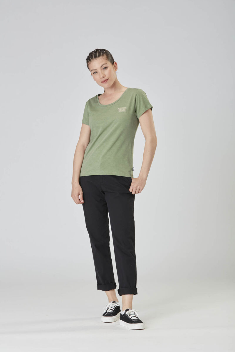 Picture Organic Basement Rev Women's T Shirts Green | AVH-269874