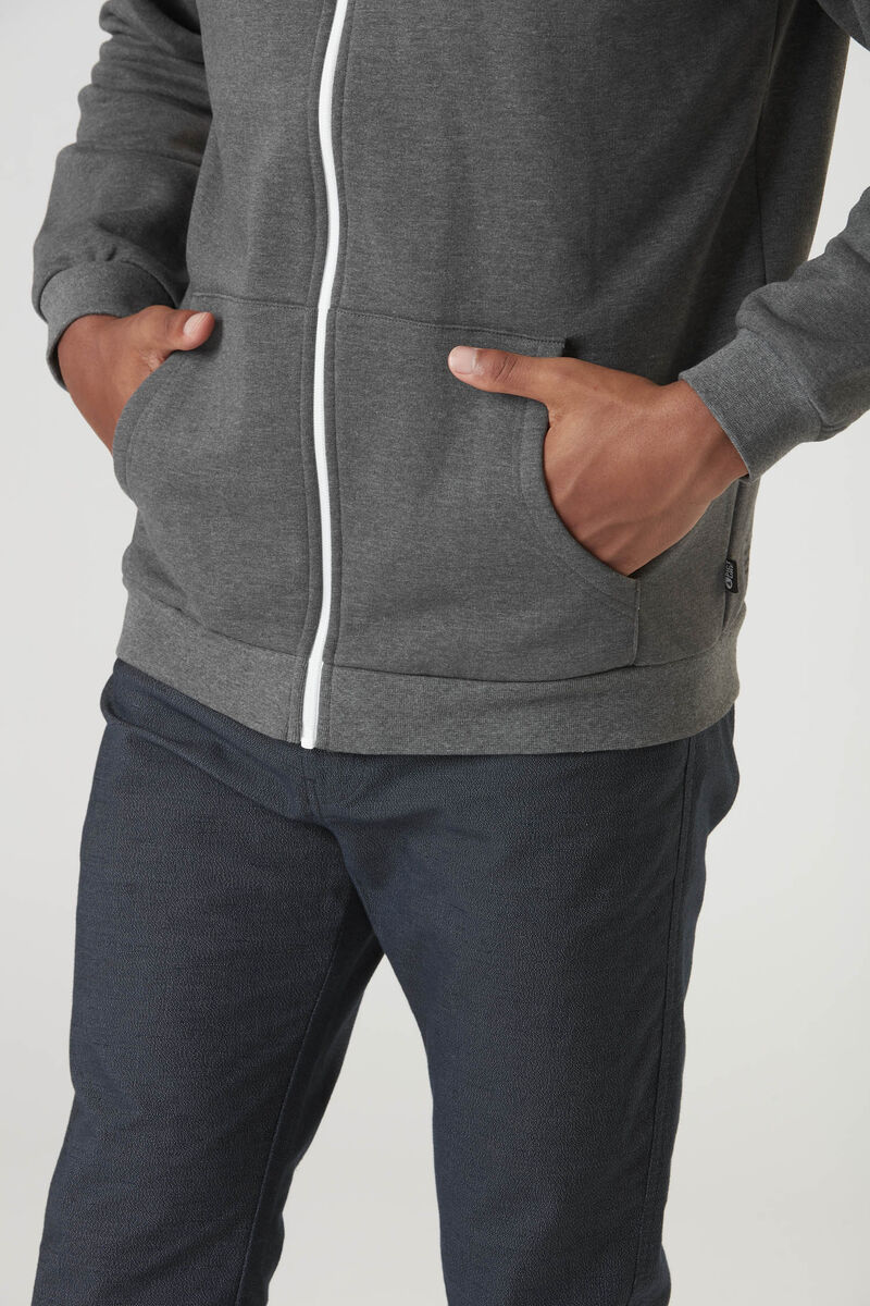 Picture Organic Basement Zip Men's Hoodie Dark Grey | OQA-524169