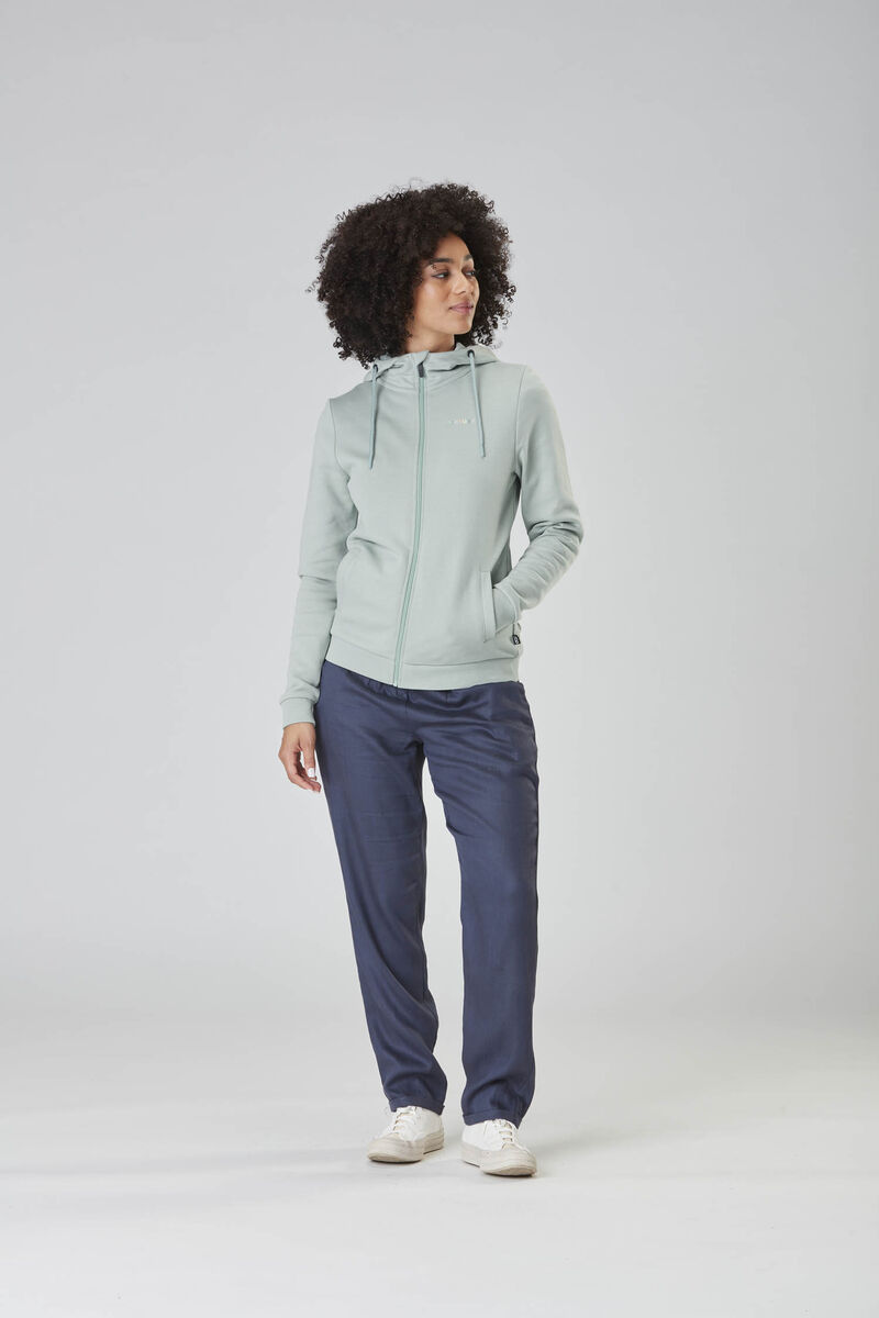 Picture Organic Basement Zip W Women's Hoodie Blue | QFH-893754