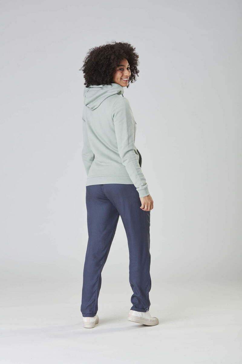 Picture Organic Basement Zip W Women's Hoodie Blue | QFH-893754