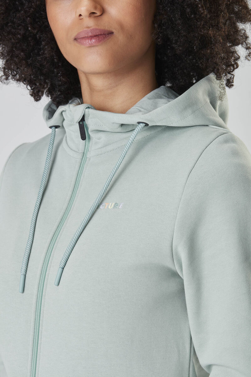 Picture Organic Basement Zip W Women's Hoodie Blue | QFH-893754