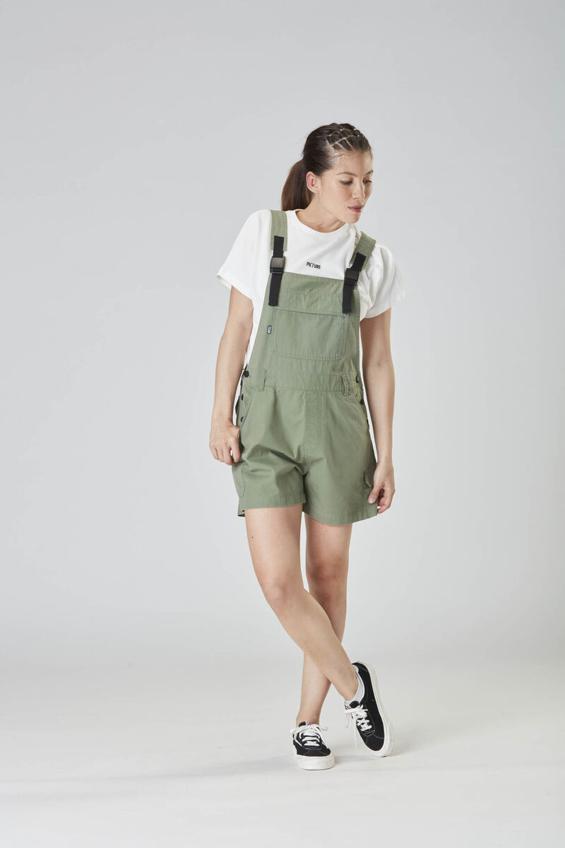 Picture Organic Baylee Women's Overalls Green | PNA-123845