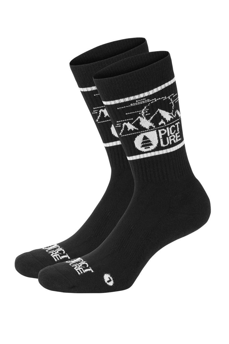 Picture Organic Bazik Men\'s Socks Black | SCF-519034