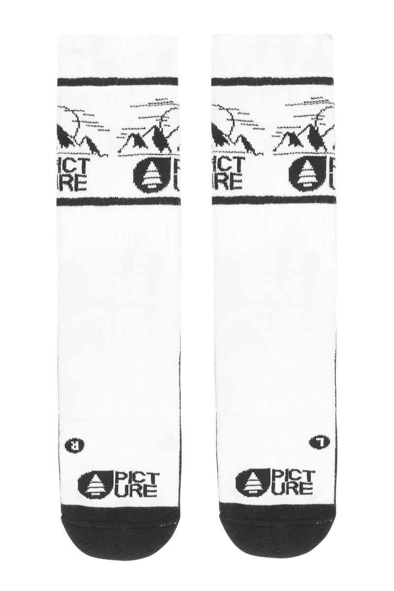 Picture Organic Bazik Men's Socks White | NEJ-476958