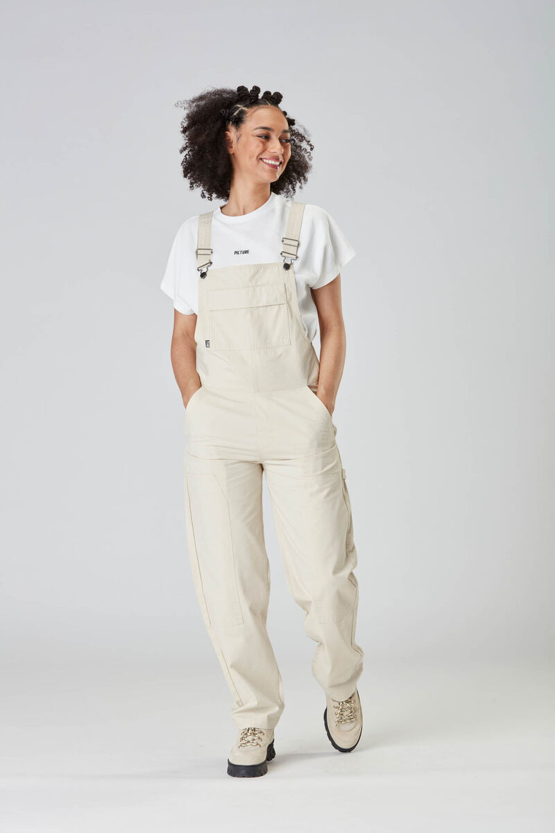 Picture Organic Bibee Women's Overalls Grey | KXB-048963