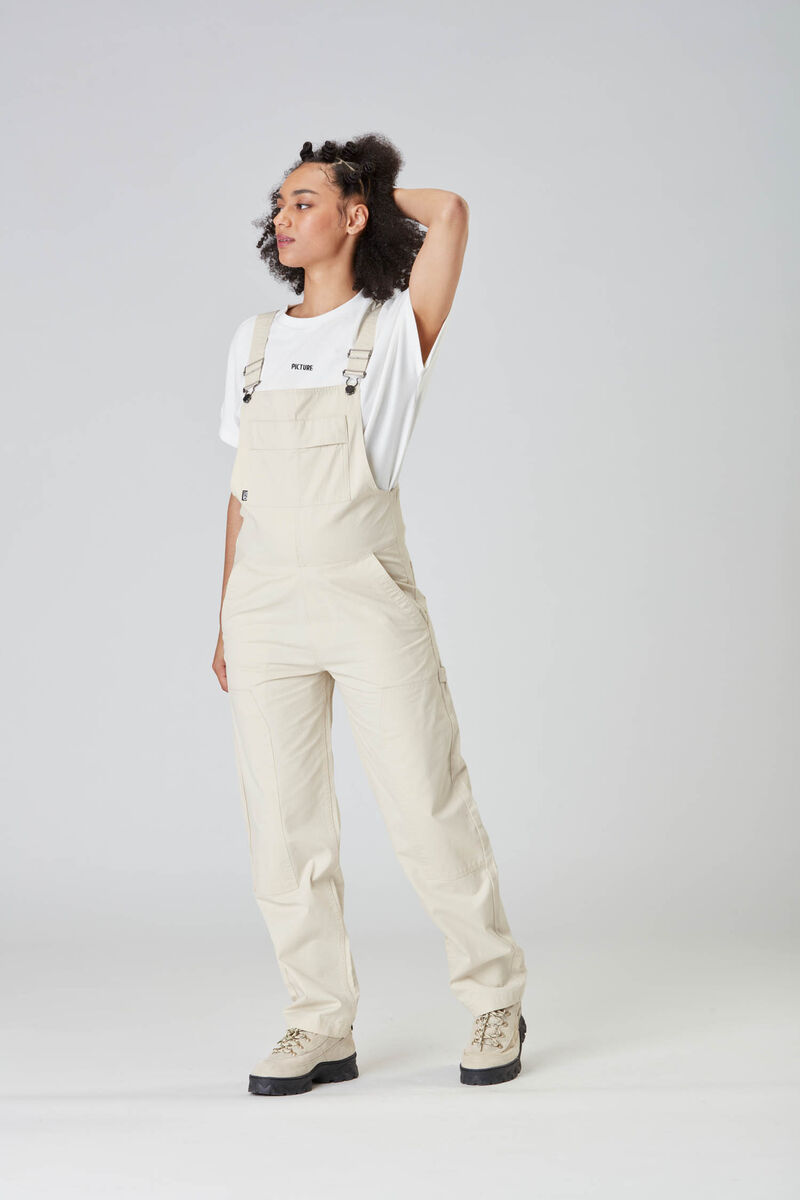 Picture Organic Bibee Women's Overalls Grey | KXB-048963