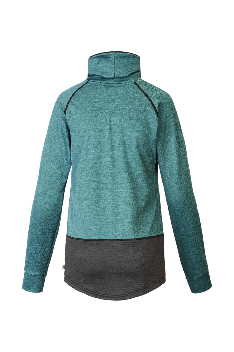 Picture Organic Blossom Grid Women's Fleeces Green | ZPS-564298