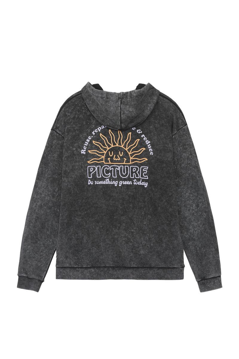 Picture Organic Boroloola Men's Hoodie Black | KGC-314659