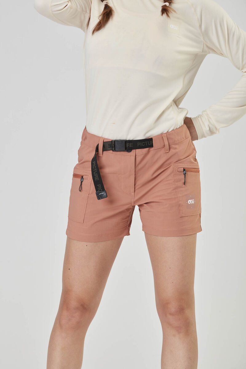 Picture Organic Camba Stretch Women's Shorts light Pink | JYX-136584