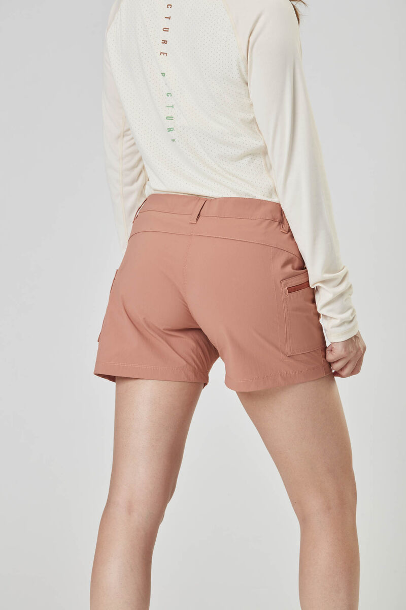 Picture Organic Camba Stretch Women's Shorts light Pink | JYX-136584