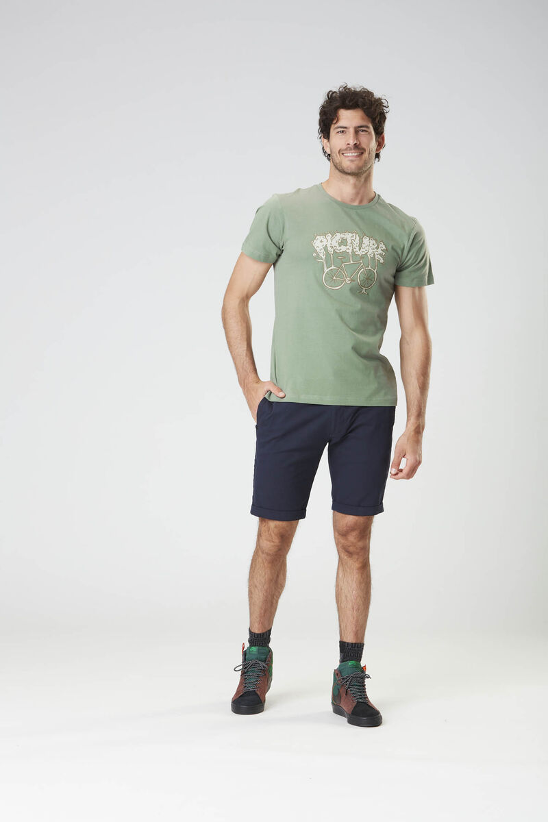 Picture Organic Cc Algy Men's T Shirts Green | MZW-016359