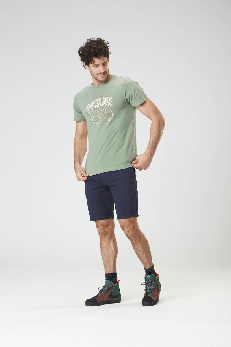 Picture Organic Cc Algy Men's T Shirts Green | MZW-016359