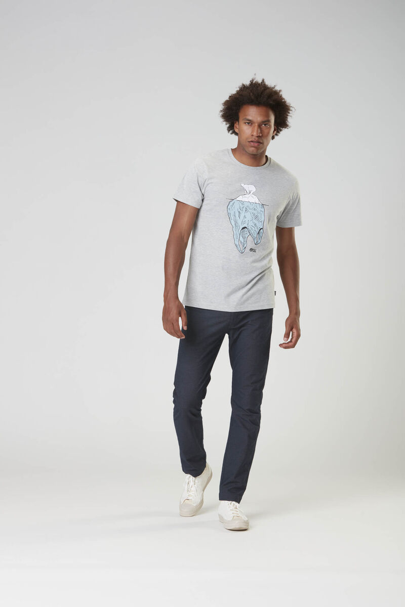 Picture Organic Cc Arriga Men's T Shirts Grey | LYZ-675832