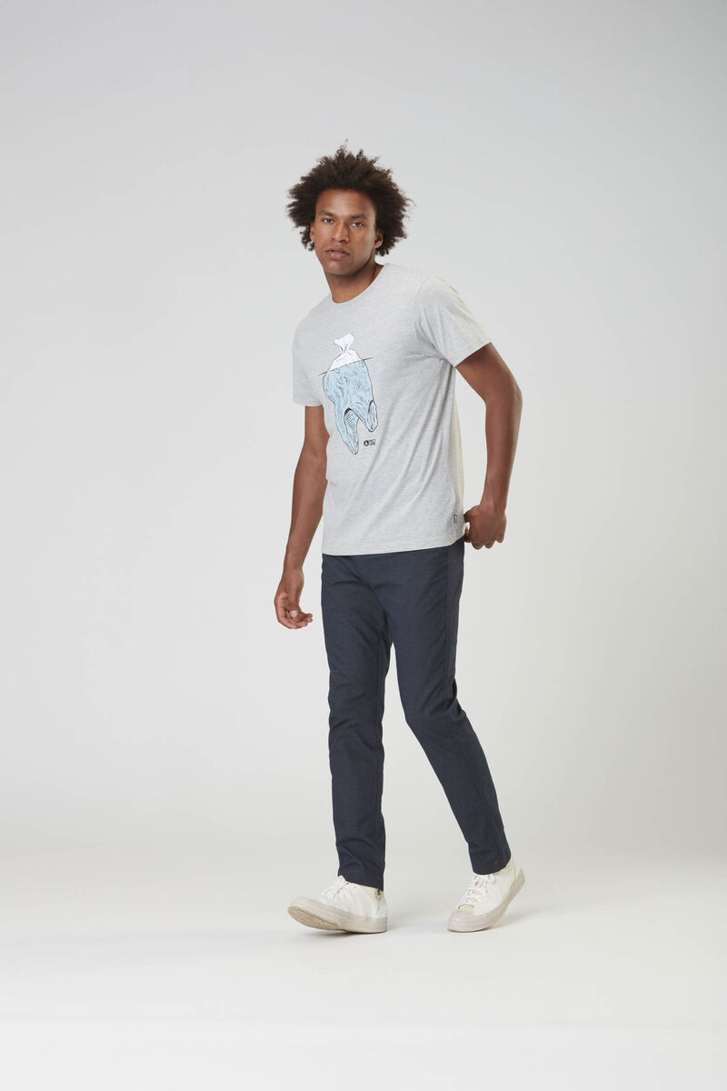 Picture Organic Cc Arriga Men's T Shirts Grey | LYZ-675832