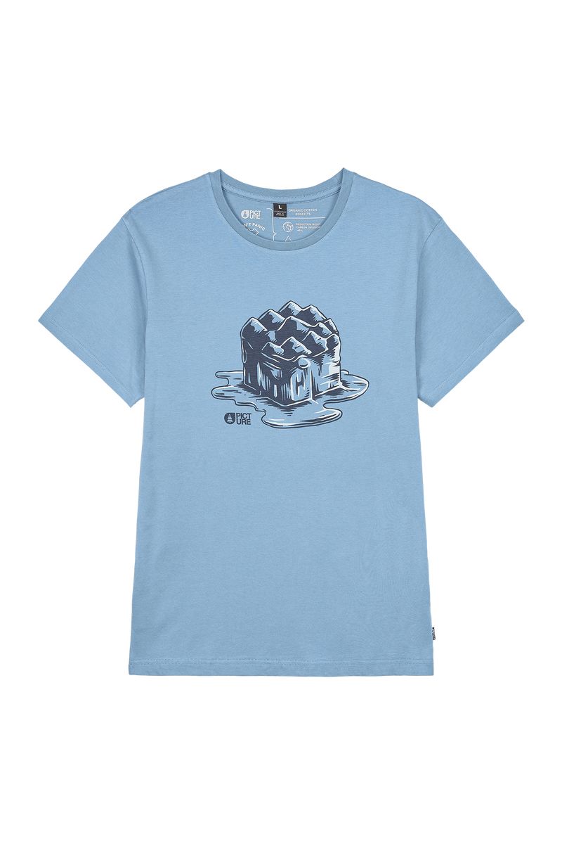 Picture Organic Cc Efri Men's T Shirts Blue | QHE-930528