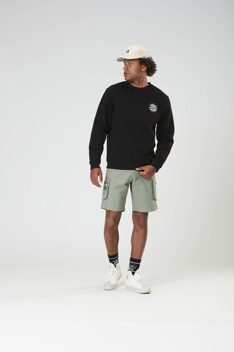 Picture Organic Cc Whils Crew Men's Sweaters Black | YGD-039176