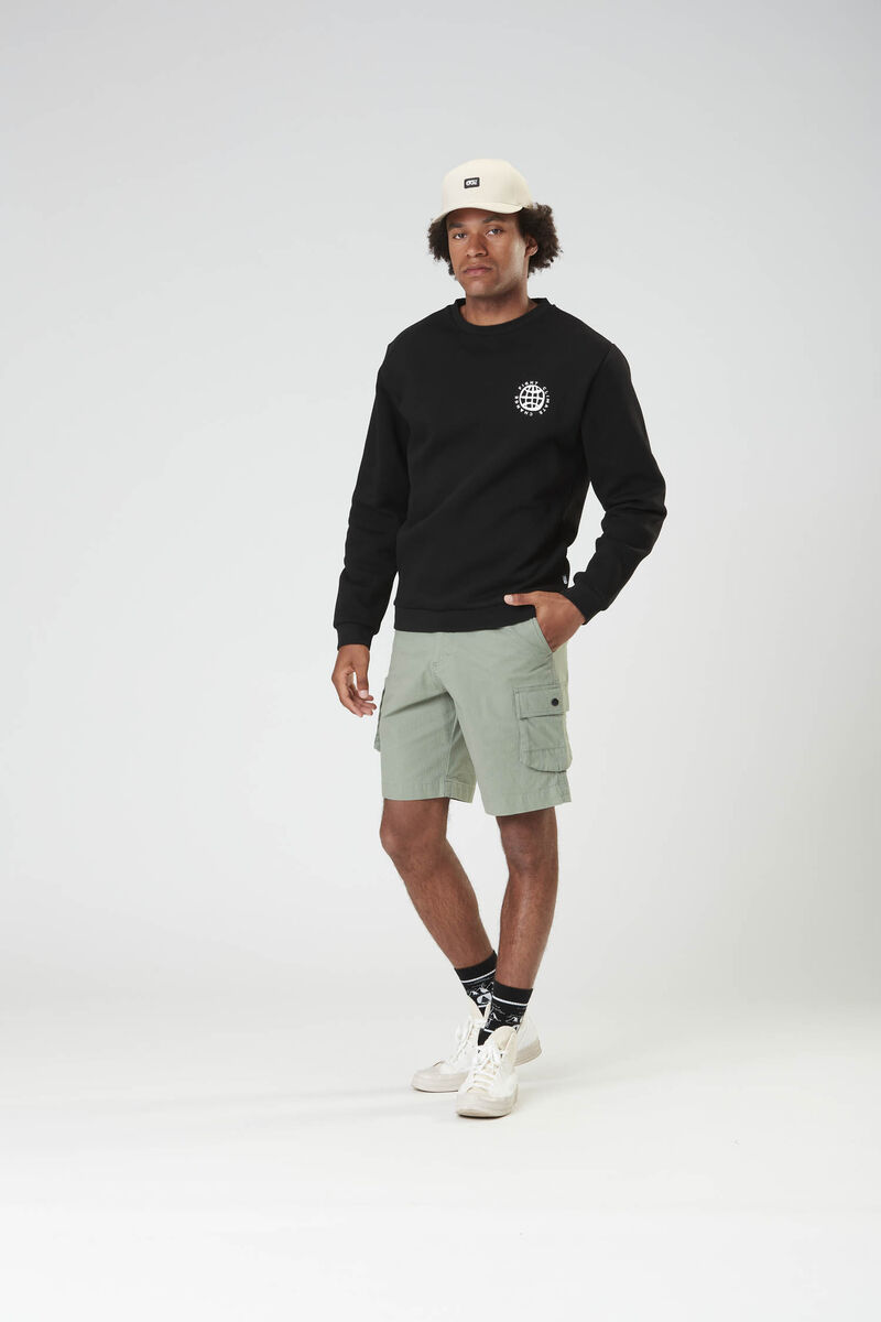 Picture Organic Cc Whils Crew Men's Sweaters Black | YGD-039176