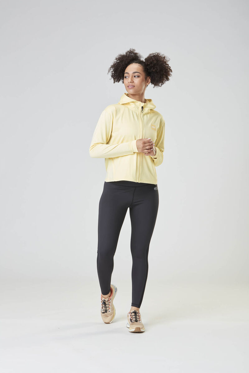 Picture Organic Celest Fz Tech Women's Hoodie Yellow | FJD-872193