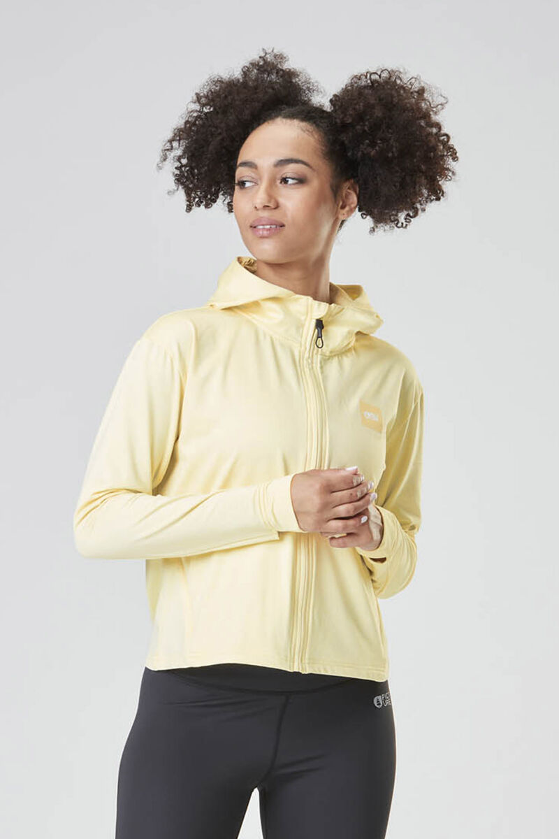 Picture Organic Celest Fz Tech Women\'s Hoodie Yellow | FJD-872193