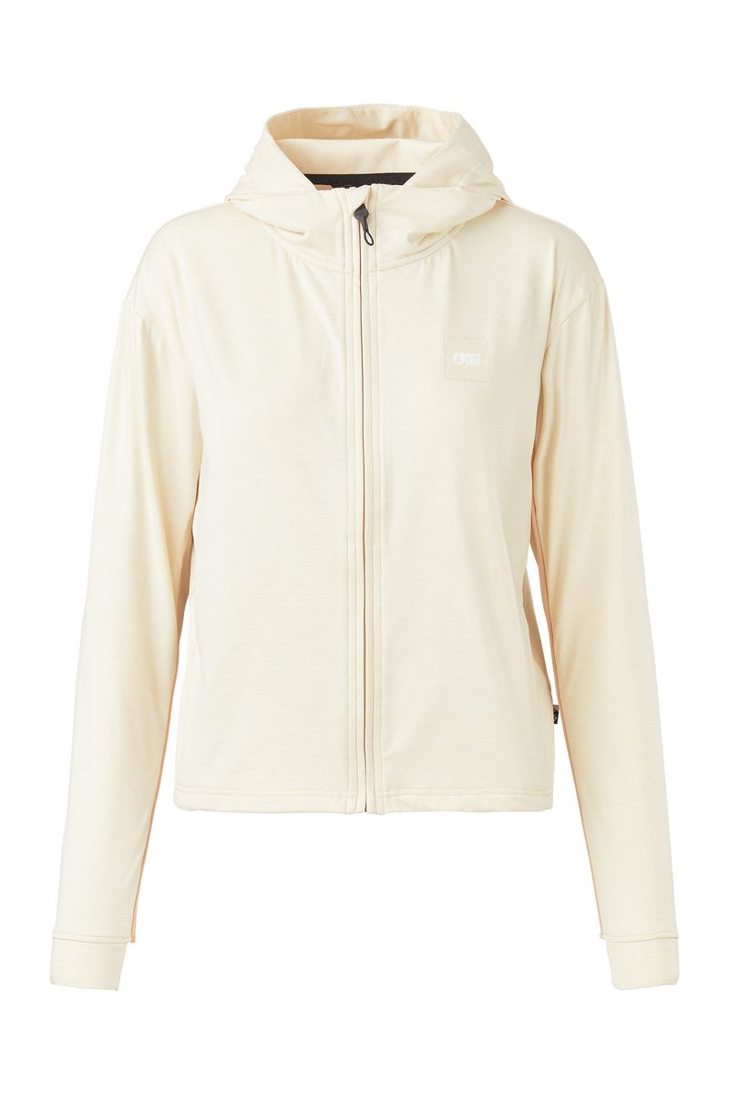 Picture Organic Celest Fz Tech Women's Hoodie White | LJU-690325