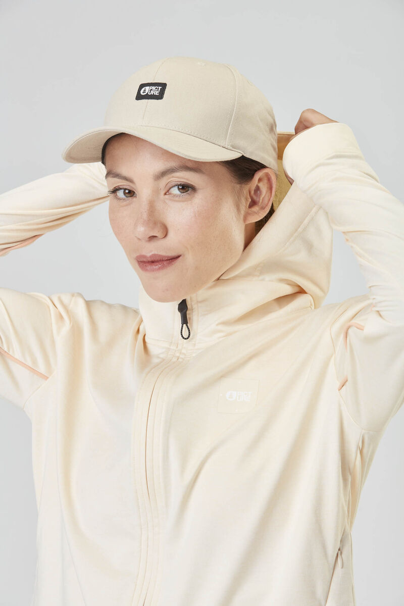 Picture Organic Celest Fz Tech Women's Hoodie White | LJU-690325