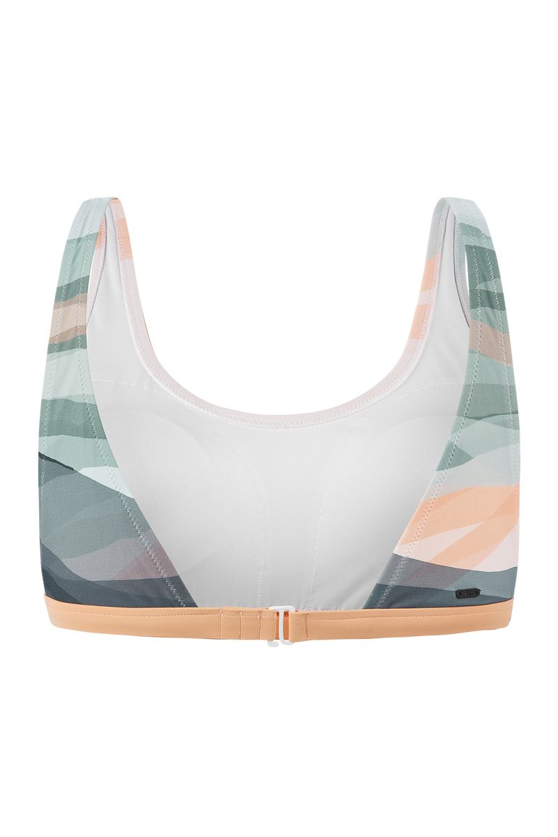 Picture Organic Clove Print Bralette Women's Bikini Tops Multicolor | BXL-104256