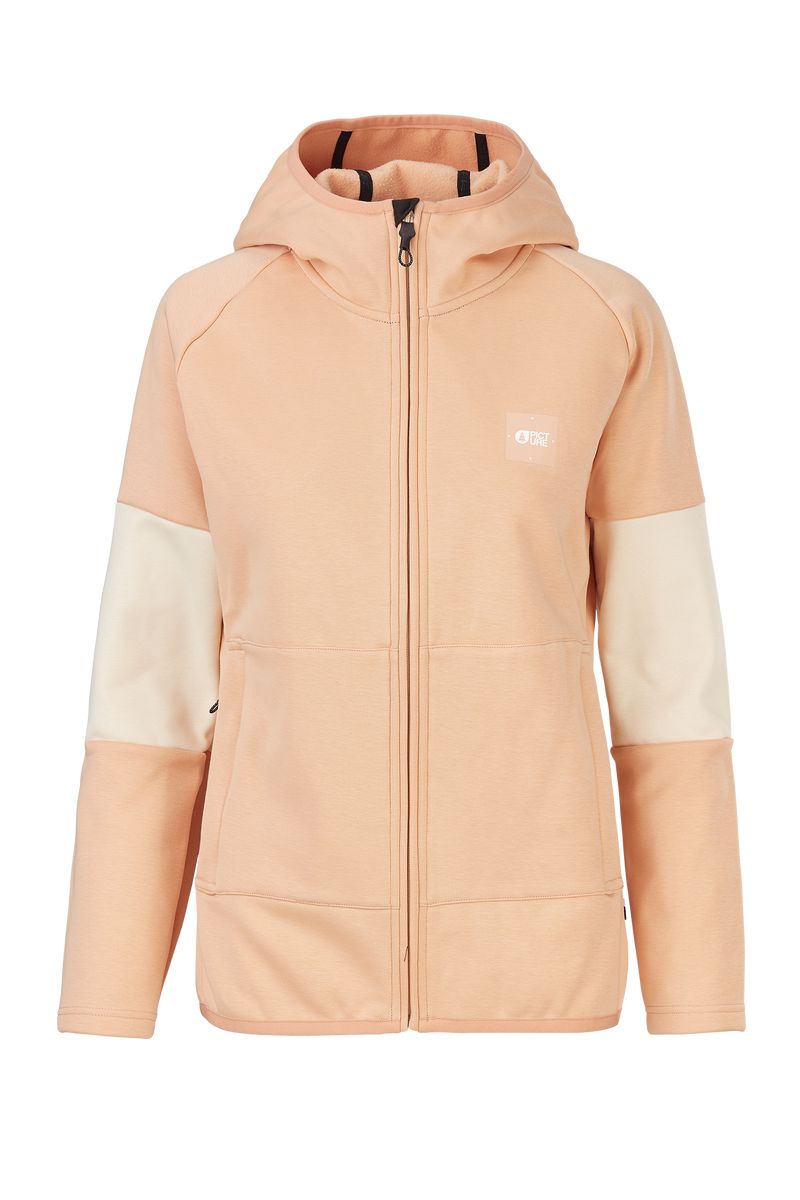 Picture Organic Dalni Fz Tech Women's Hoodie Coral | MSC-387019