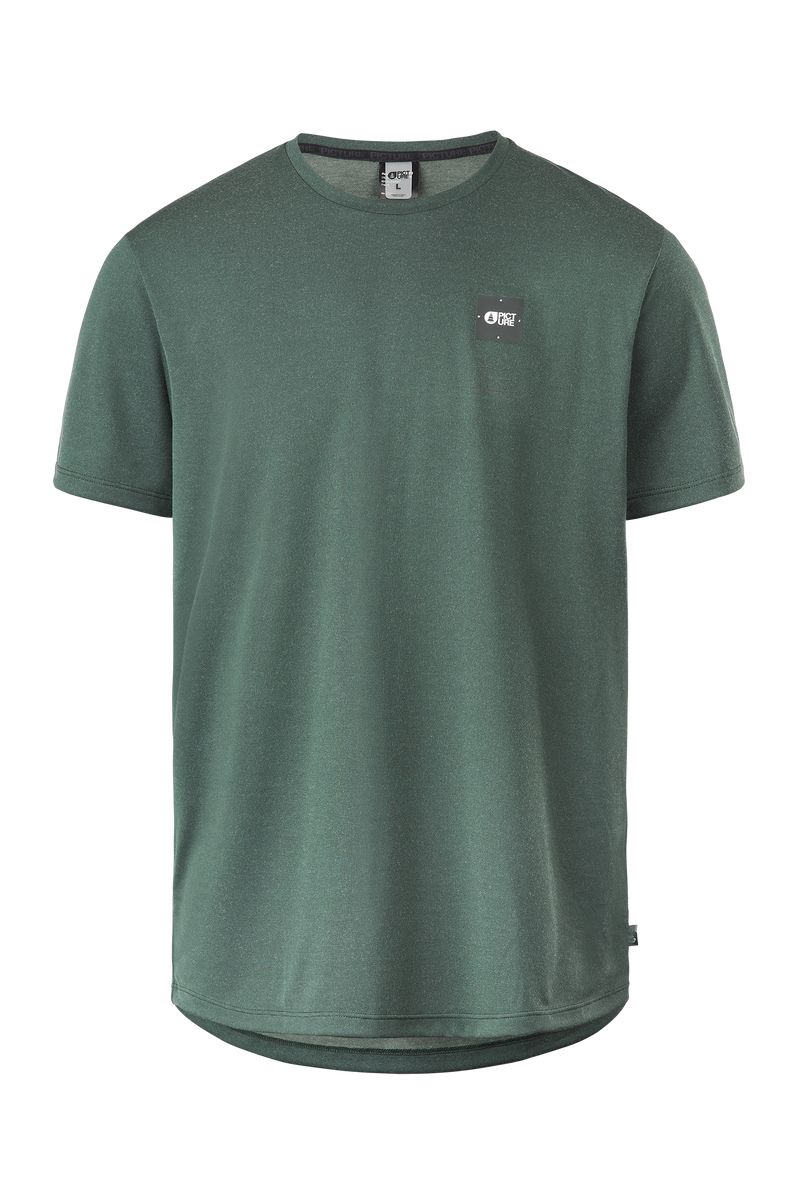 Picture Organic Dephi Tech Men's T Shirts Green | MFT-684719