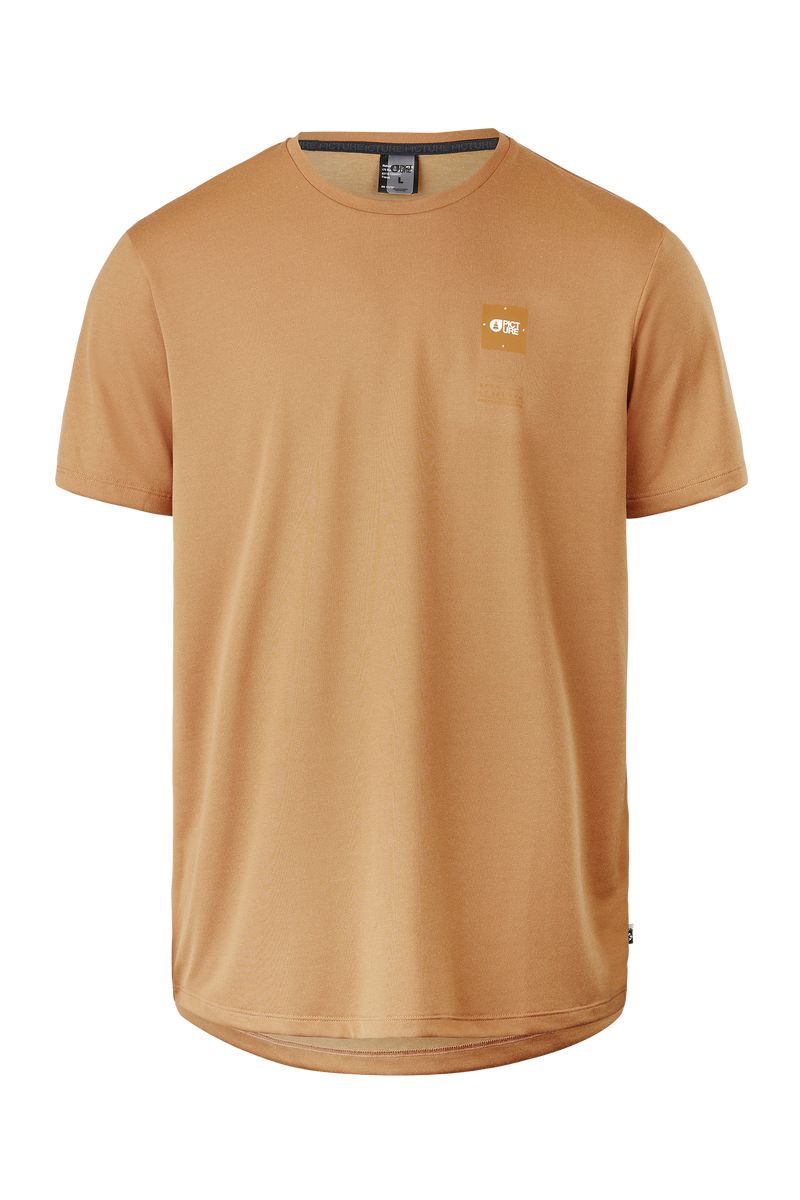 Picture Organic Dephi Tech Men's T Shirts Brown | UVG-845069