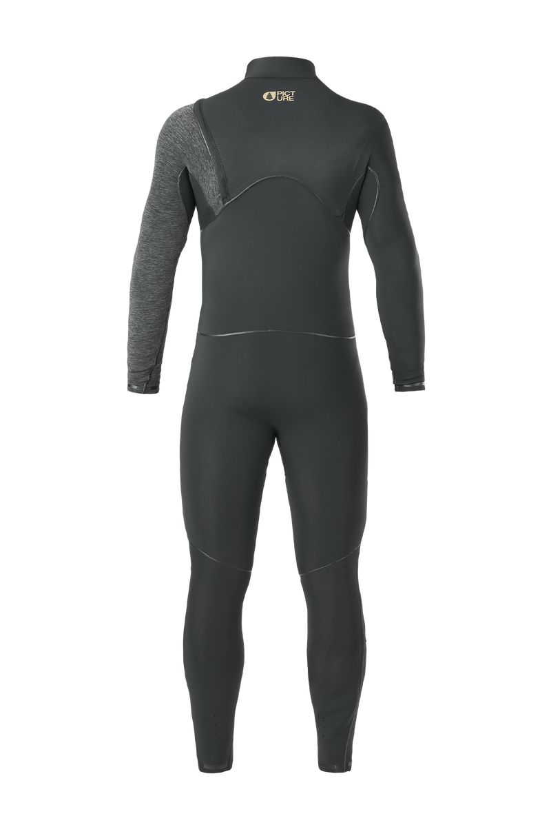 Picture Organic Dome 3/2 Fz Men's Wetsuit Black | GWD-297083