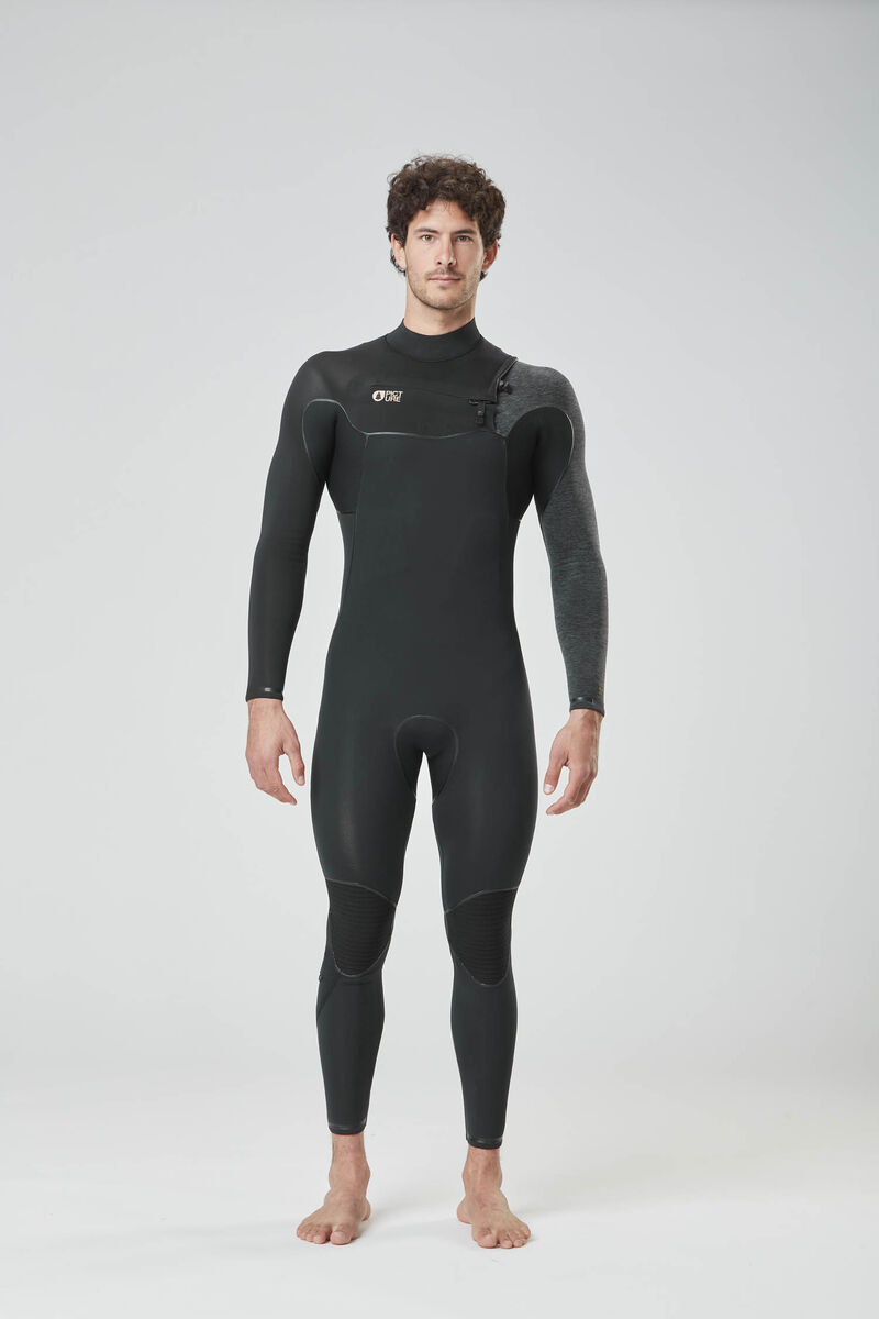 Picture Organic Dome 4/3 Fz Men's Wetsuit Black | LGN-462187