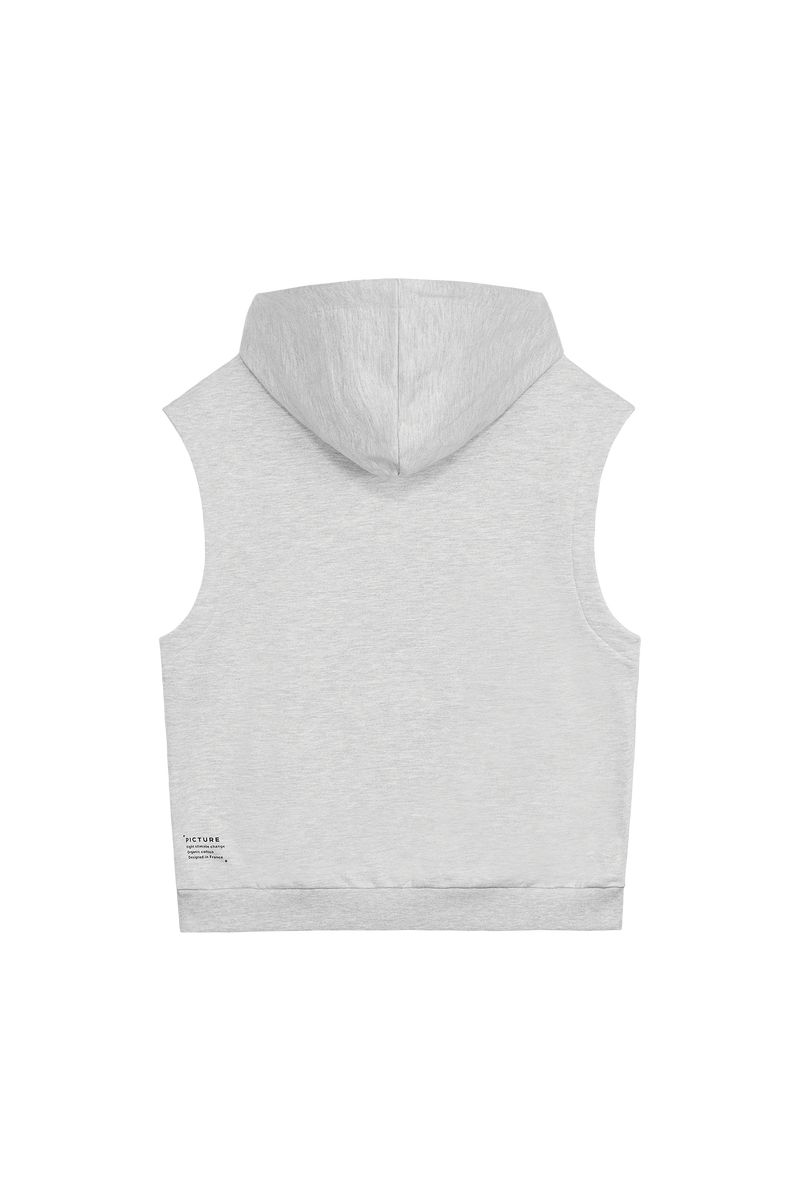 Picture Organic Dunn Ss Women's Hoodie Grey | ZCW-462758